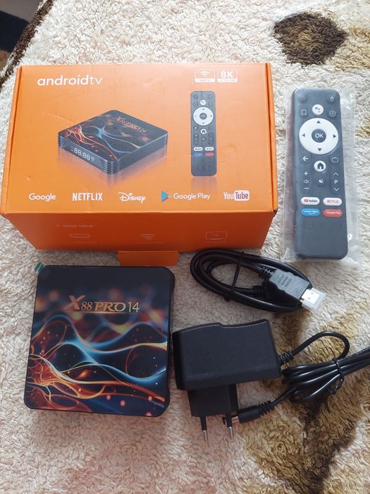 Смарт TV приставка x88 pro 2/16 open box