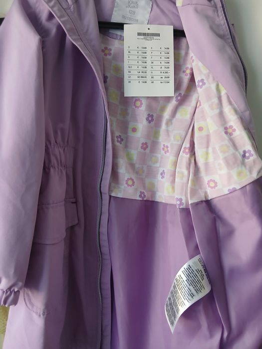 Nowy płaszczyk 128 Kik