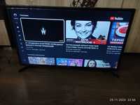 Телевізор smart Samsung ue32t4500
32 дюйми, wi fi , smart ,повністю
