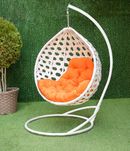 Кресло-кокон Подвесное Качели для дома из ротанга. Кресло качалка