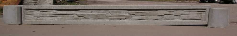 Podmurówka betonowa Ogrodzenie panelowe montaż