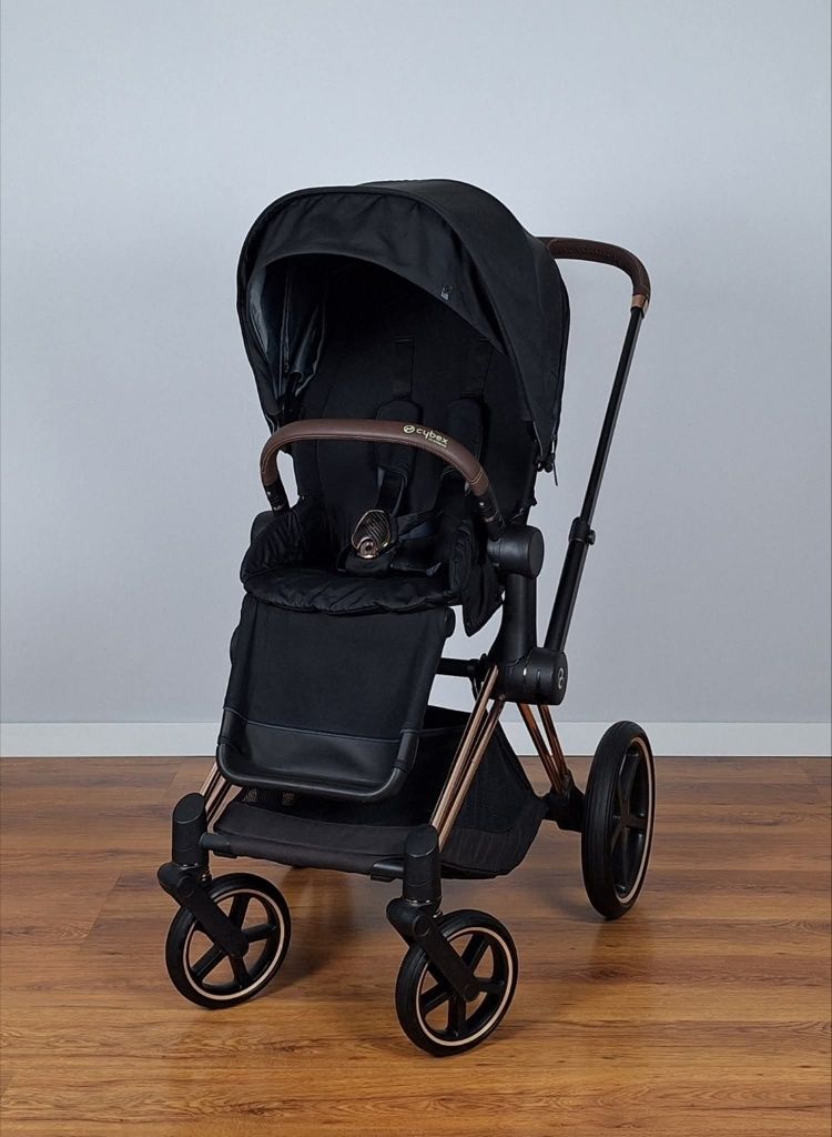 Wózek 4w1 Cybex Priam 3.0 Rose Gold . Wózek,  fotelik , baza isofix