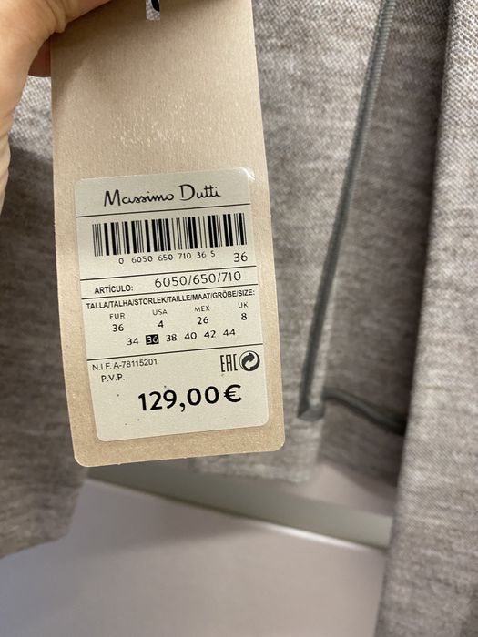 Новый пиджак Massimo Dutti , р. 36-S
