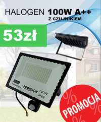 Halogen LED 100W z czujnikiem A++