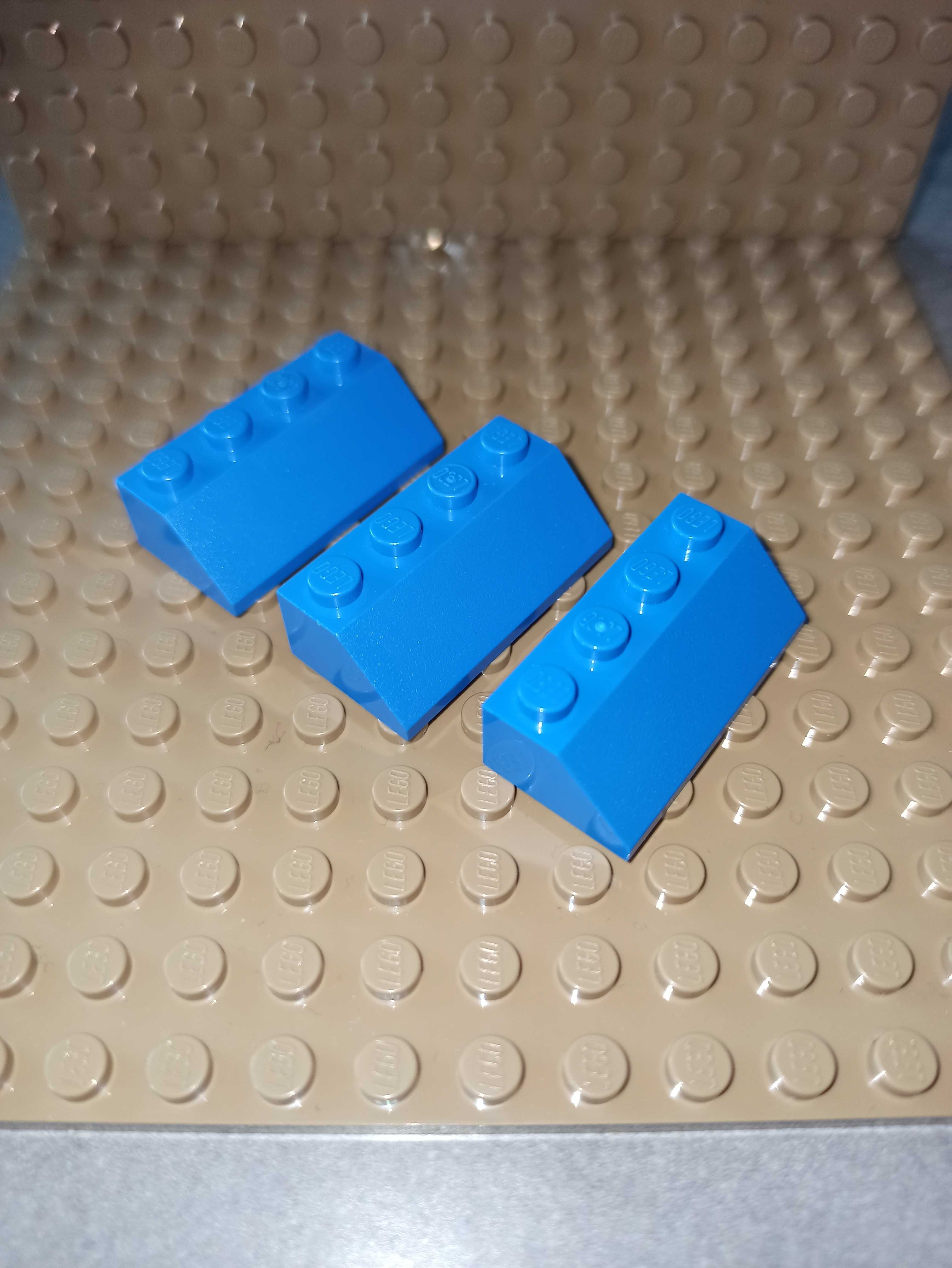 Lego daszek skos 3037 za 3 szt niebieski