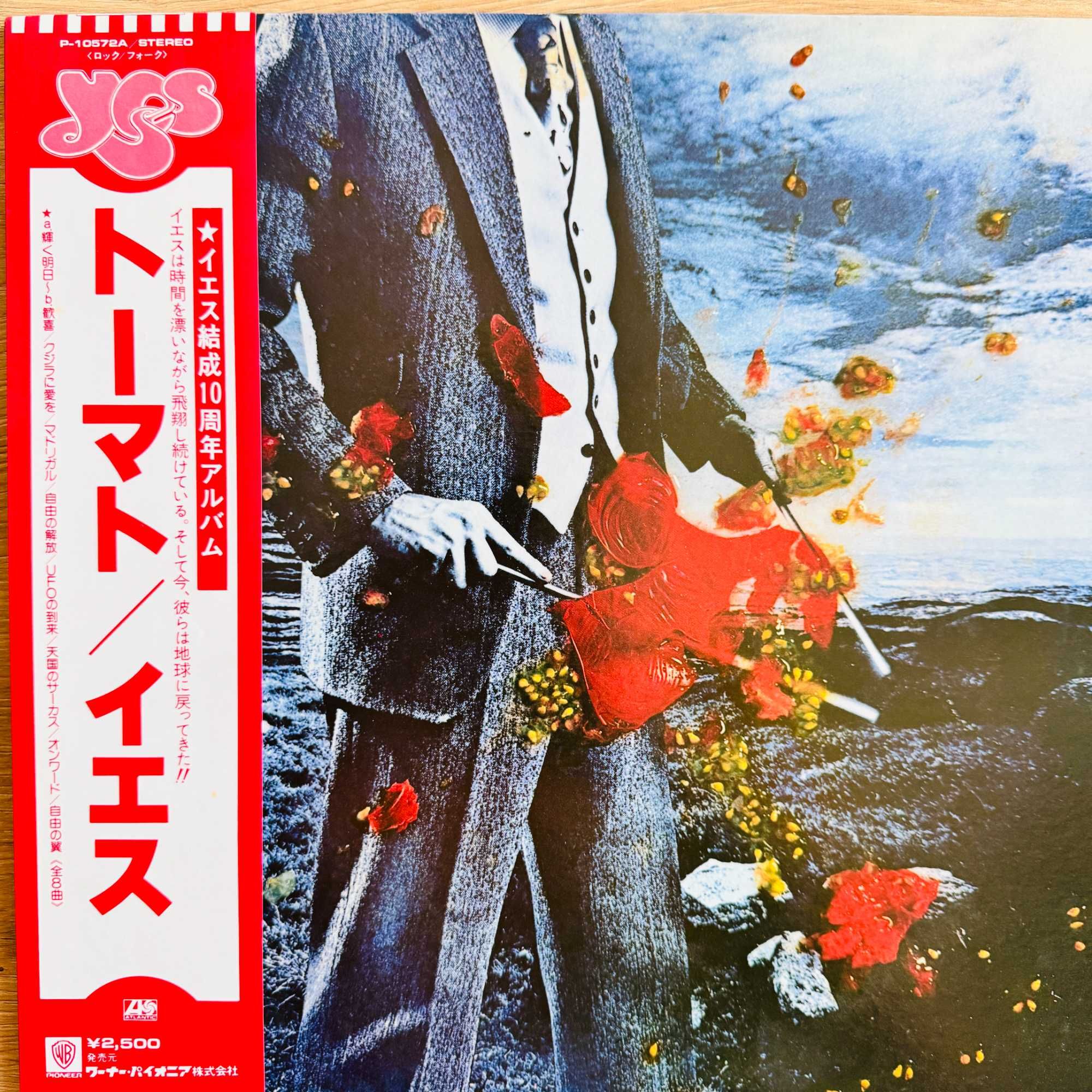 Yes Tormato NM/NM Japan Obi LP 1978 Atlantic 10572A