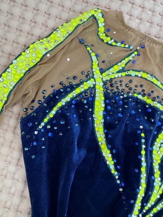 Купальник для художньої гімнастики преміум якості до 130см