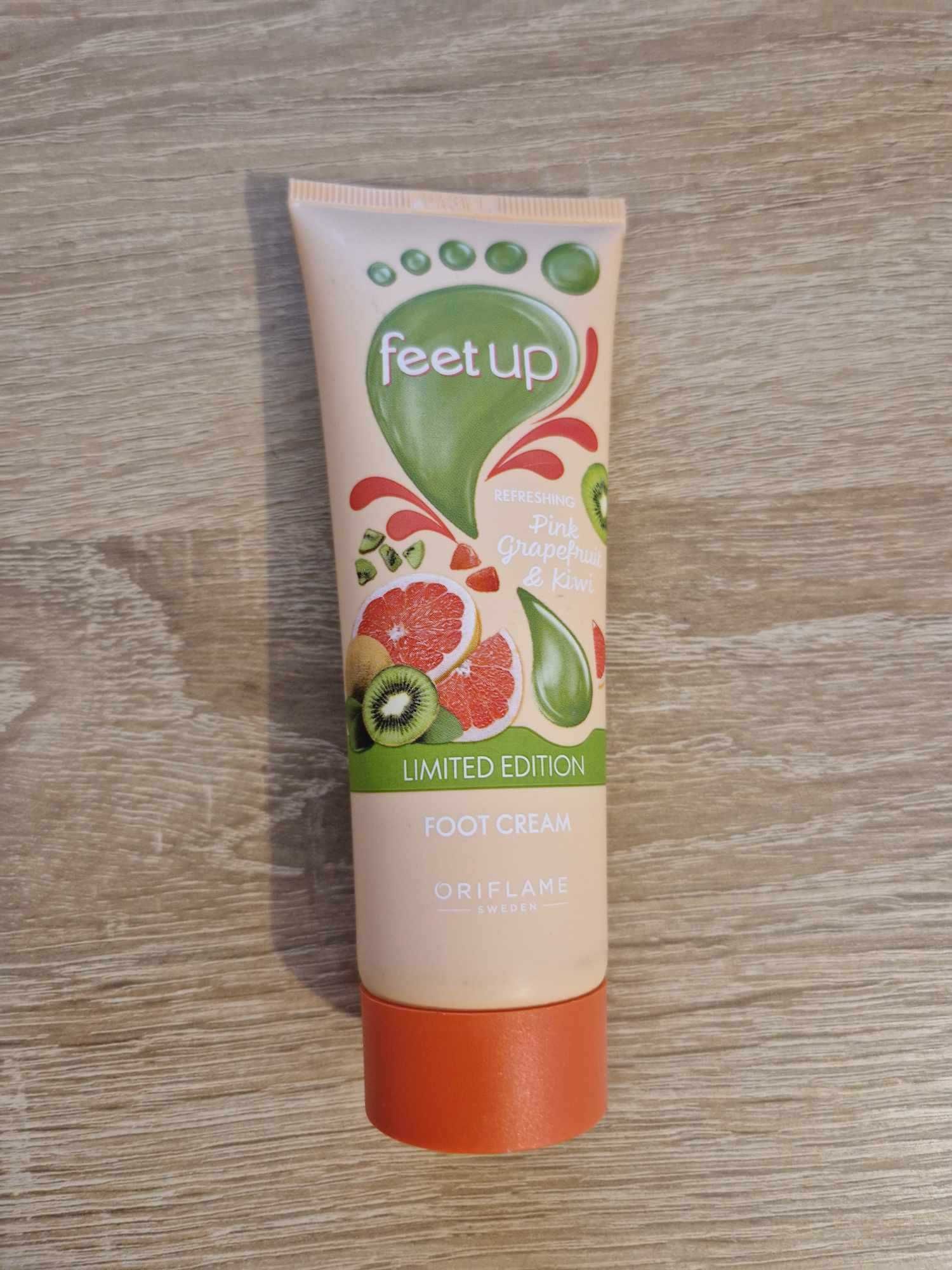 Oriflame, odświeżający krem do stóp Feet Up Różowy Grejpfrut i Kiwi