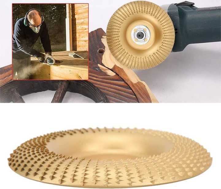 2 x TARNIK TARCZA SZLIFOWANIE Rzeźbienie Drewna 125mm. Zestaw 2 szt.