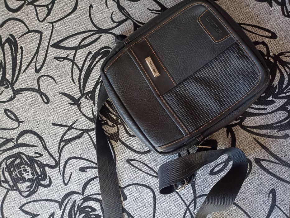 Сумка чоловіча шкіряна Meijieluo