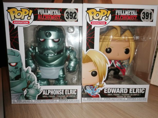 Funko pop Fullmetal alchemist - Edward and Aphonse Elric
