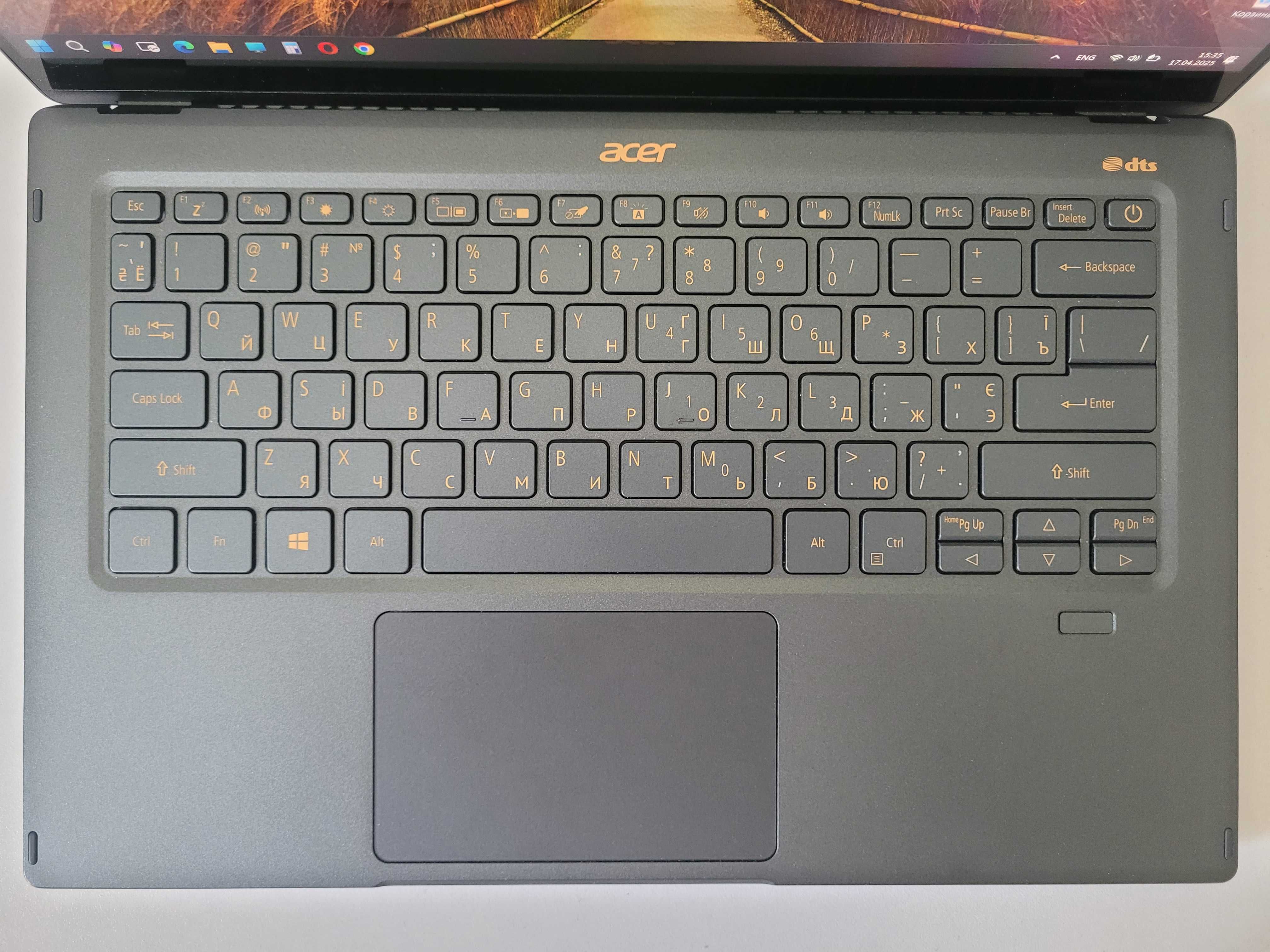 Ноутбук Acer Swift 5 | i7-1165G7 / 16GB / 1TB SSD / Touchscreen