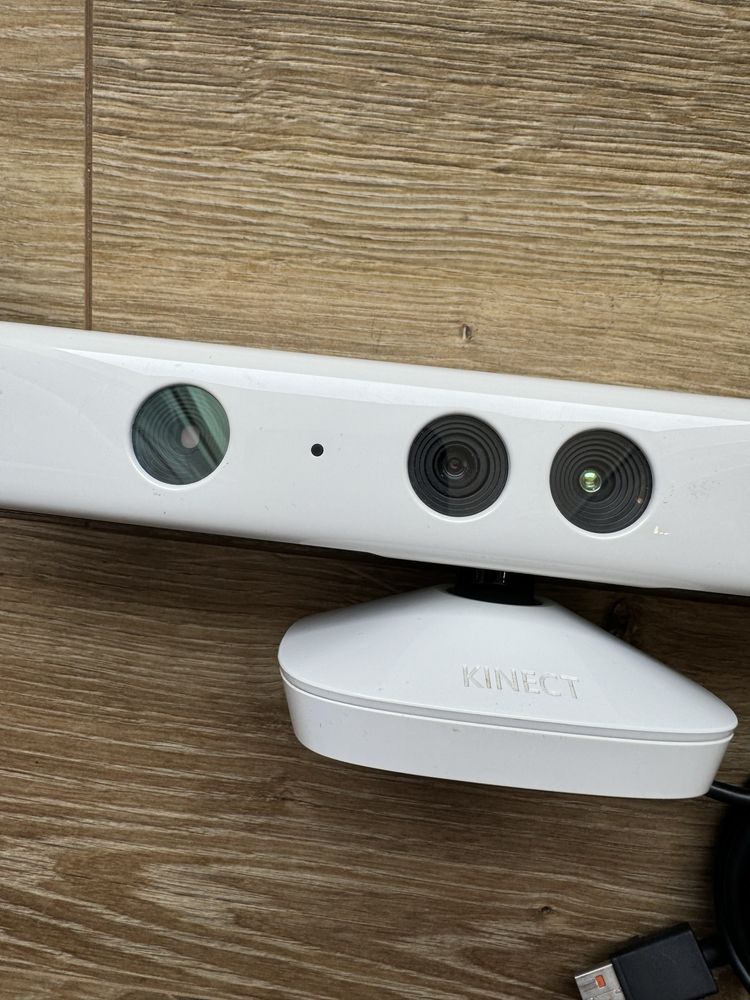Kinect Sensor Biały Xbox 360 Xbox360 White Limitowany + Gra Adventures