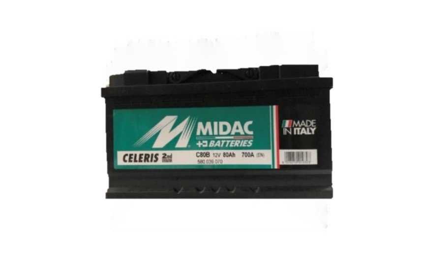 Bateria Midac 80ah 700A