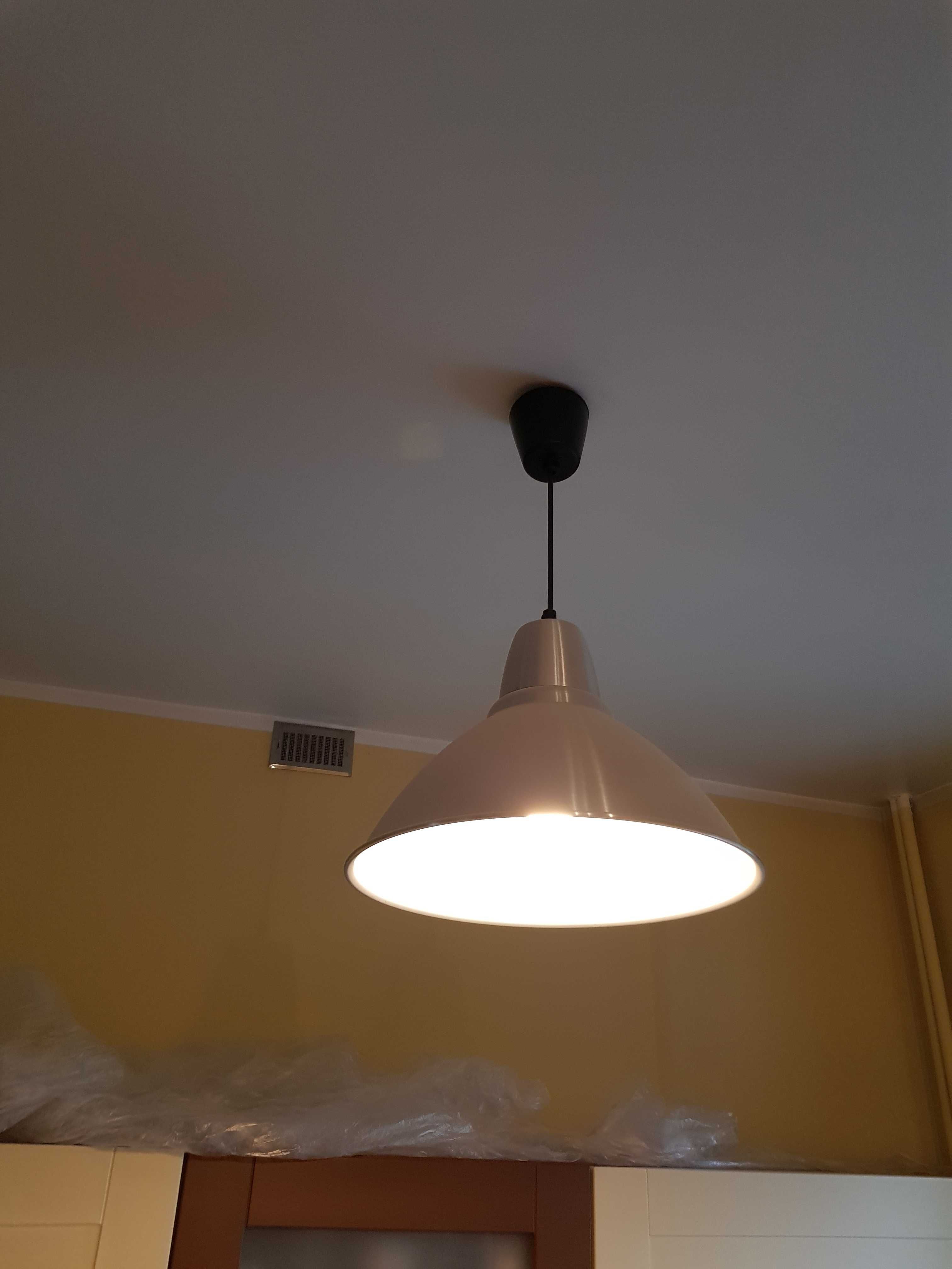 Lampa loft aluminium satynowane