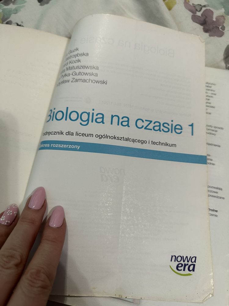 Biologia na czasie nowa era profil rozszerzony