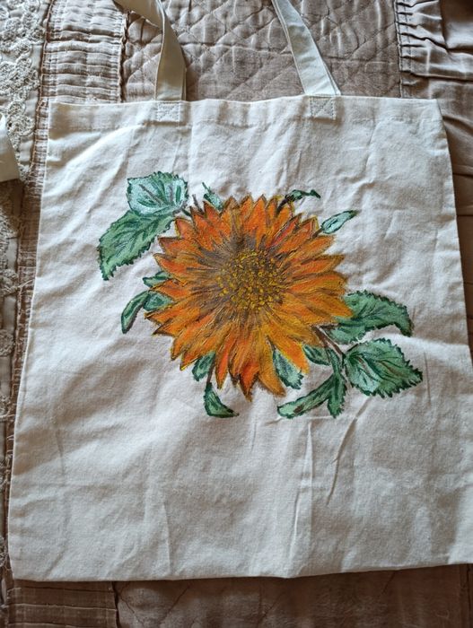 Сумка шопер ручная работа