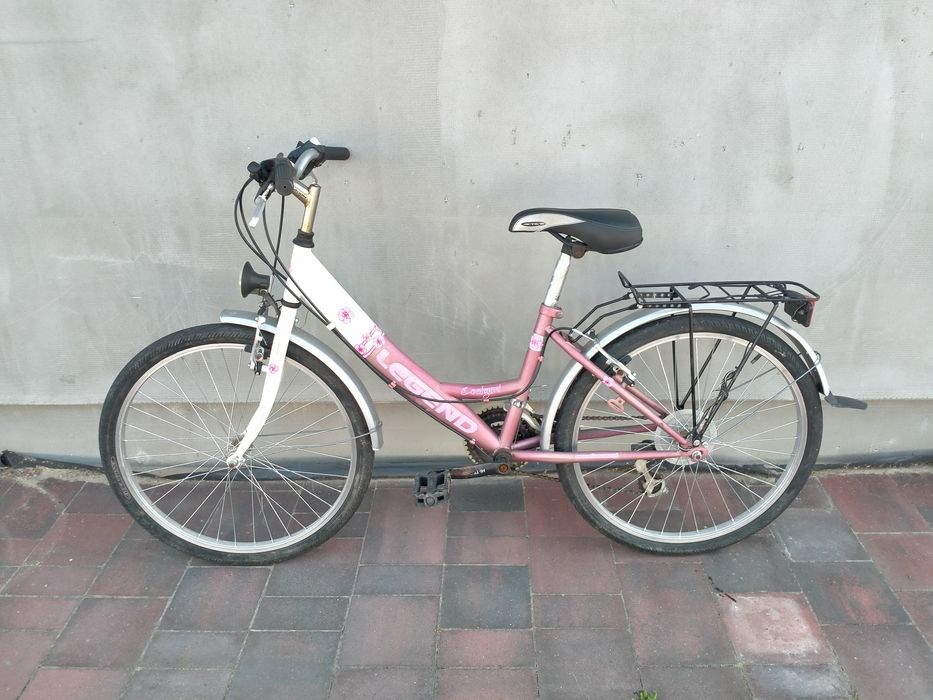 Rower damka z przerzutkami