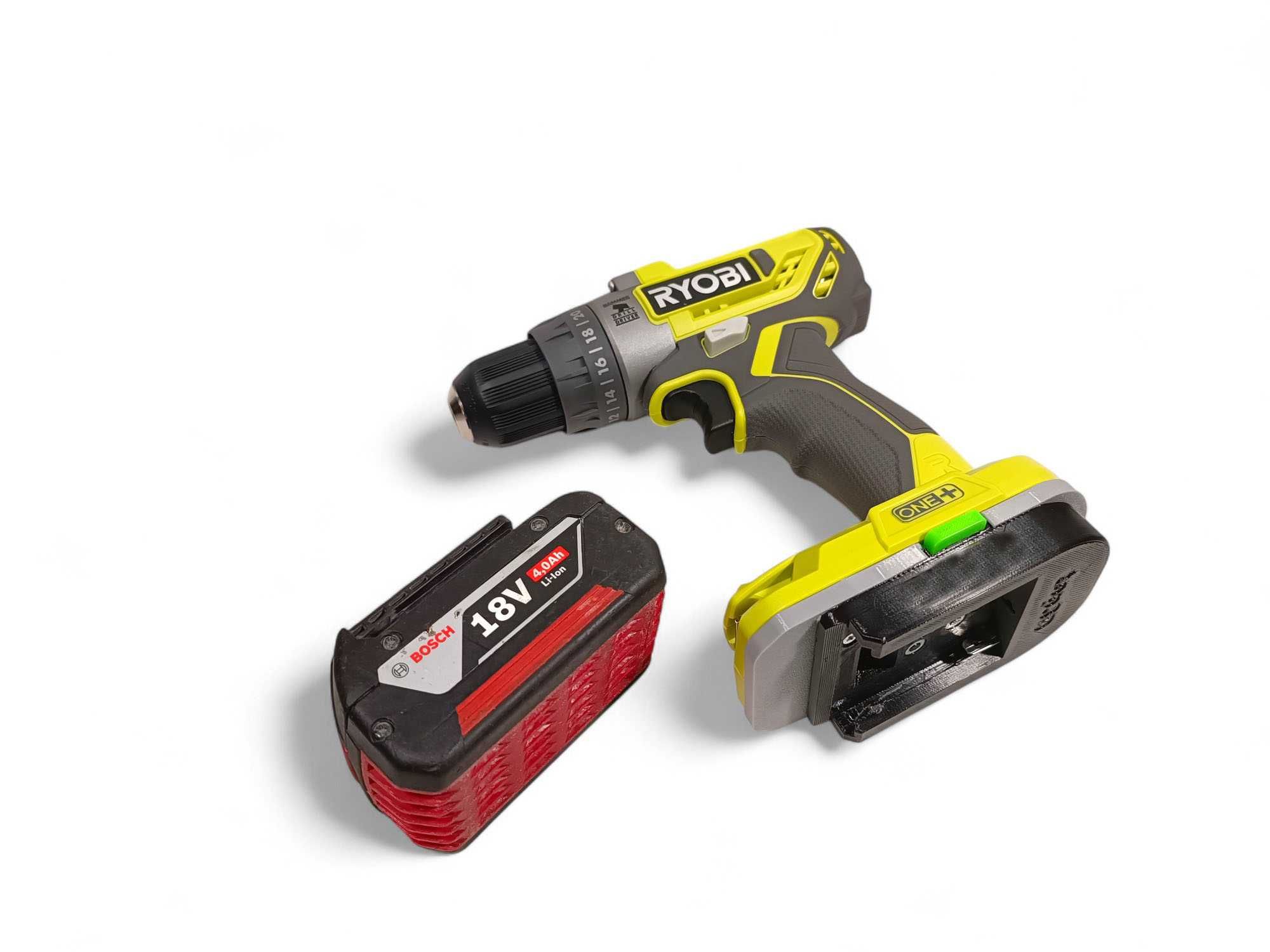 Adapter Ryobi ONE+ na baterie Bosch Pro