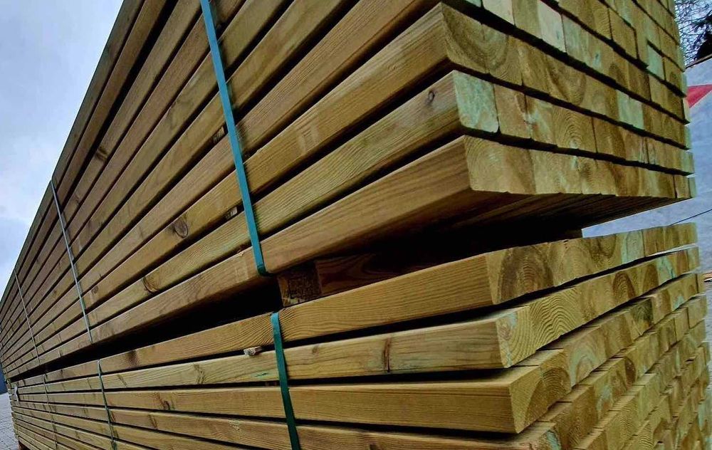 Drewno Konstrukcyjne Deski Krokwie Słupy Tanio
