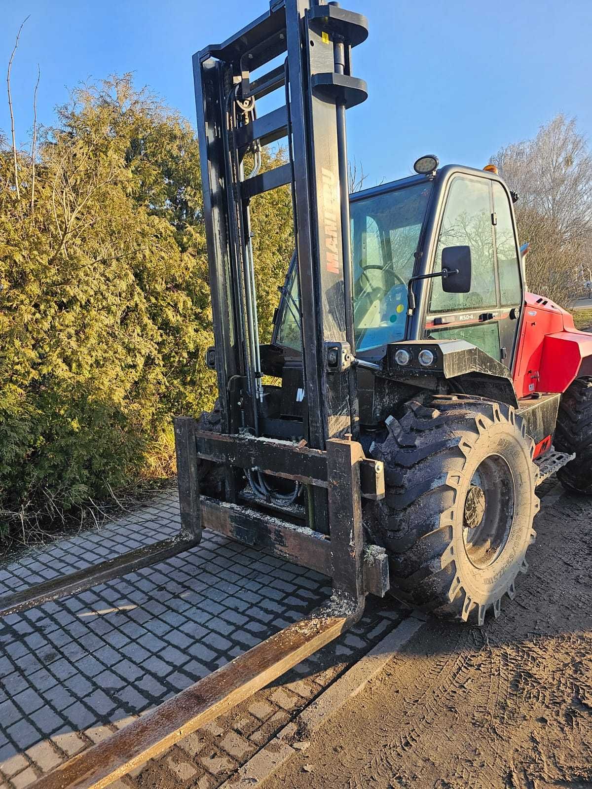 Wózek widłowy Manitou  m50.4 4x4  220 mth