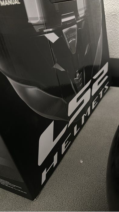 Capacete LS2 tam S quase novo.