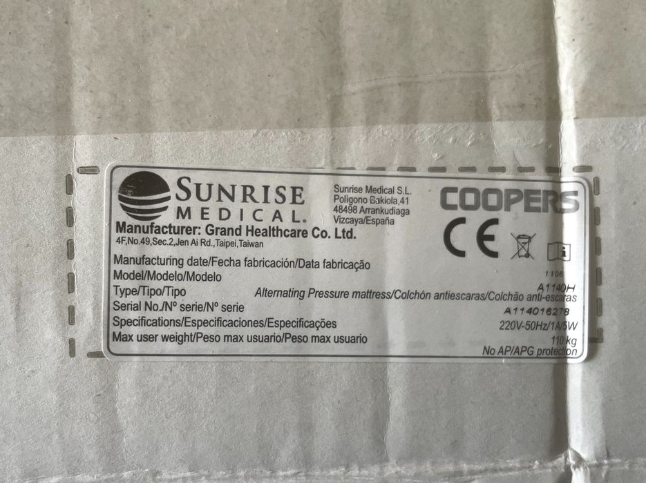 Colchão anti escaras