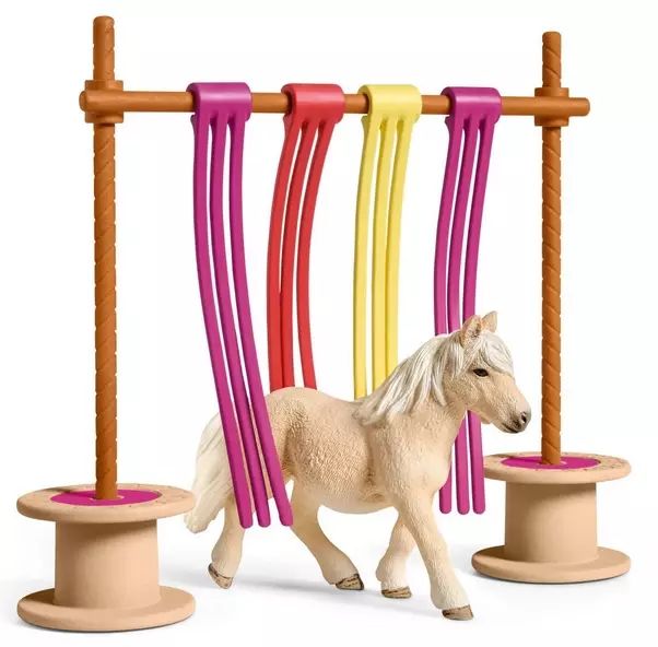 Farm World. SLH42484. Bramka z tasiemkami dla kuców. Schleich