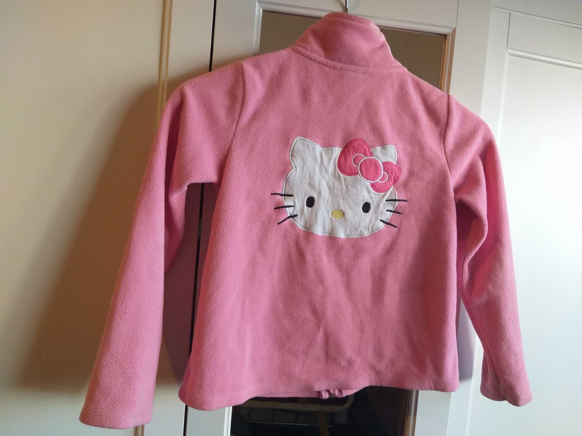 Casaco de menina da hello kitty rosa