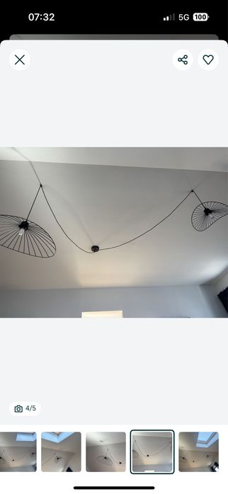 Lampa pająk kapelusz kapelusze