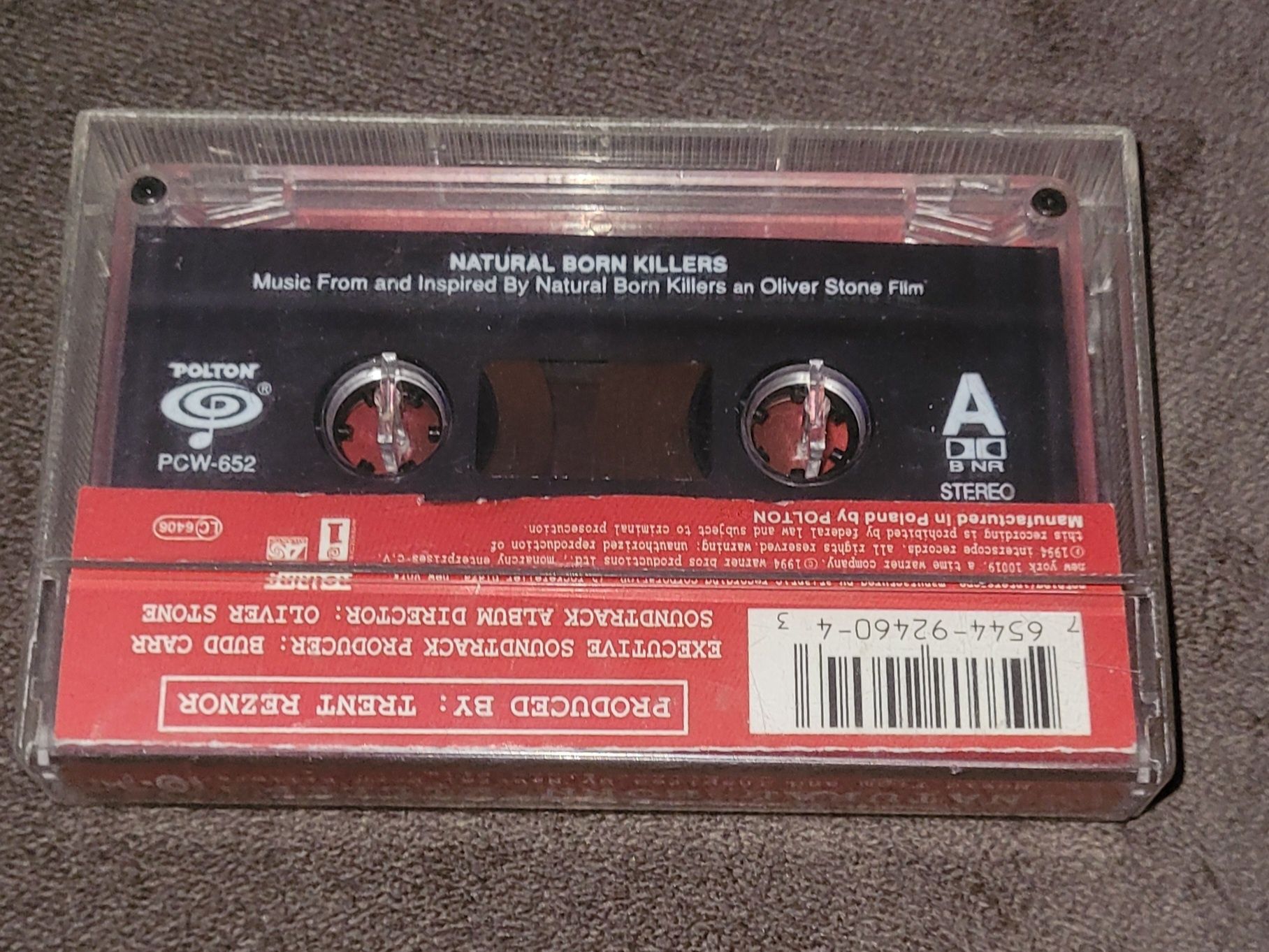 Natural Born Killers (A Soundtrack For An Oliver Stone Film), kaseta