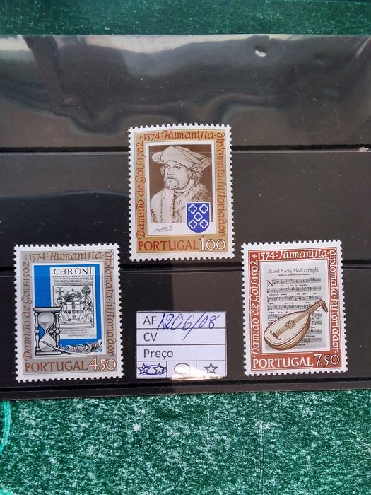 1974 4° Centenário Da Morte De Damião De Góis MNH **