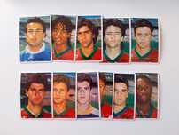 11 calendários CAMPEONATO MUNDIAL de JUNIORES 91 | lote futebol 1992