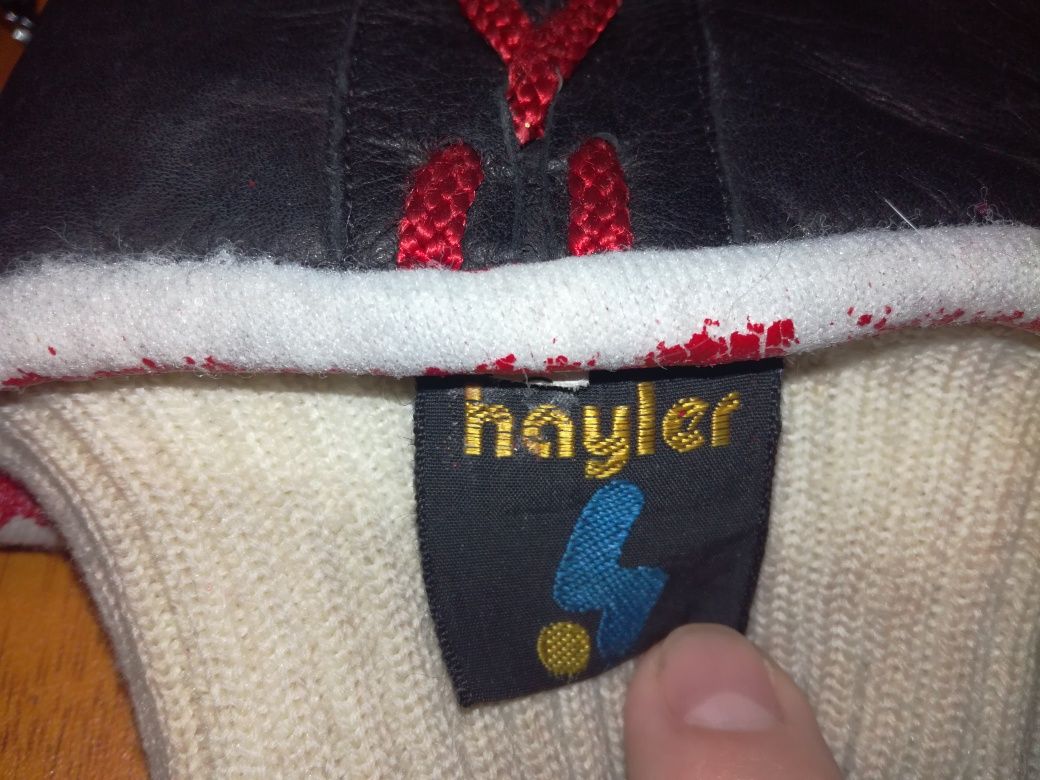 Перчатки Hayler кожаные