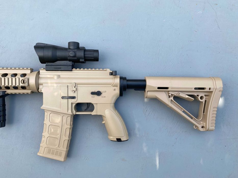 Іграшковий автомат M4A1 на орбізах орбіган гель бластер