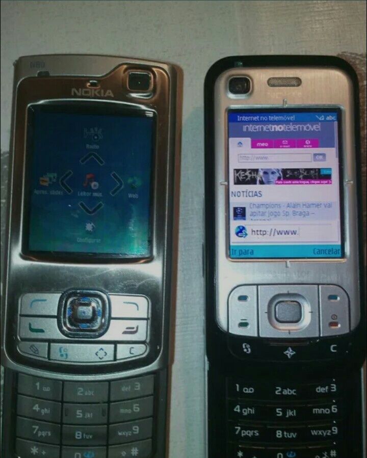 Vitage nokias 6110 e N80-1 como novos neg a porpostas