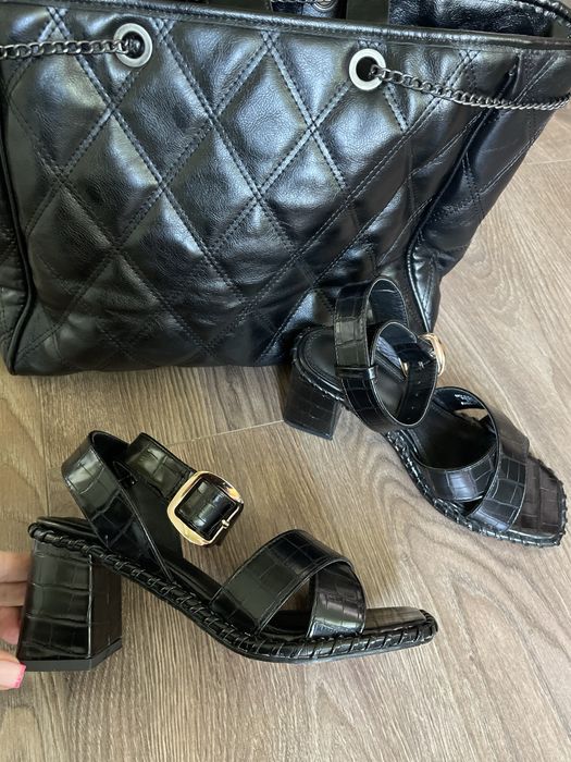 Сумка-шопер від Zara з гаманцем