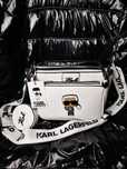 Torba 3in1 Karl Lagerfeld biała kremowa skórzana nowość hit logowana