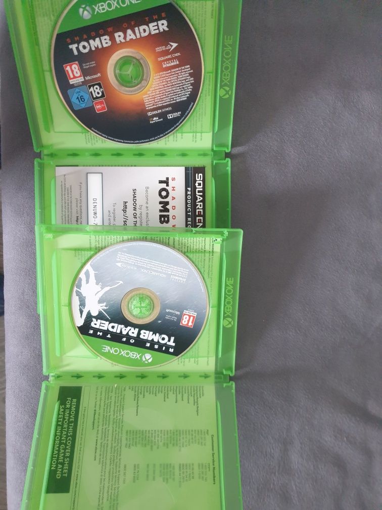 Dwie gry z serii Tomb Raider na Xbox One