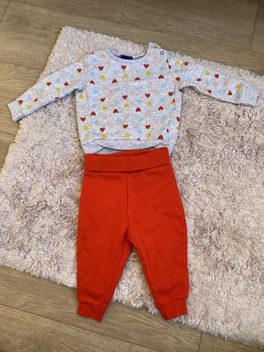 Dresik ocieplany dziewczęcy Lupilu 62/68