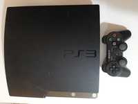 Playstation 3 PS3 Slim 500Gb Desbloqueada CFW c/ Comando e Cabos