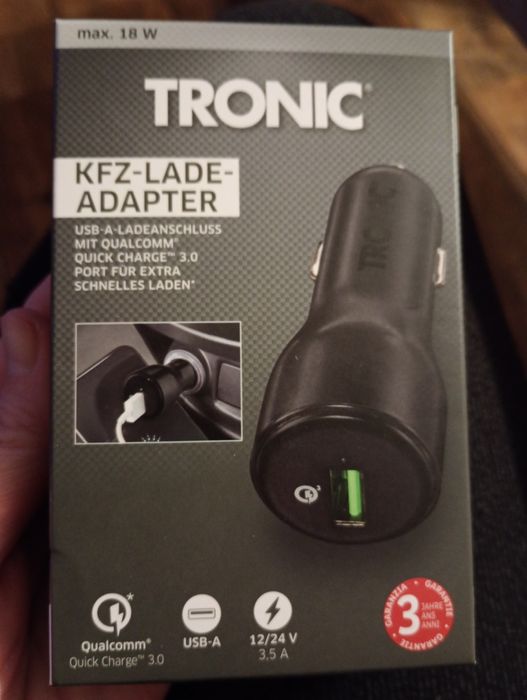 Ładowarka samochodowa Tronic