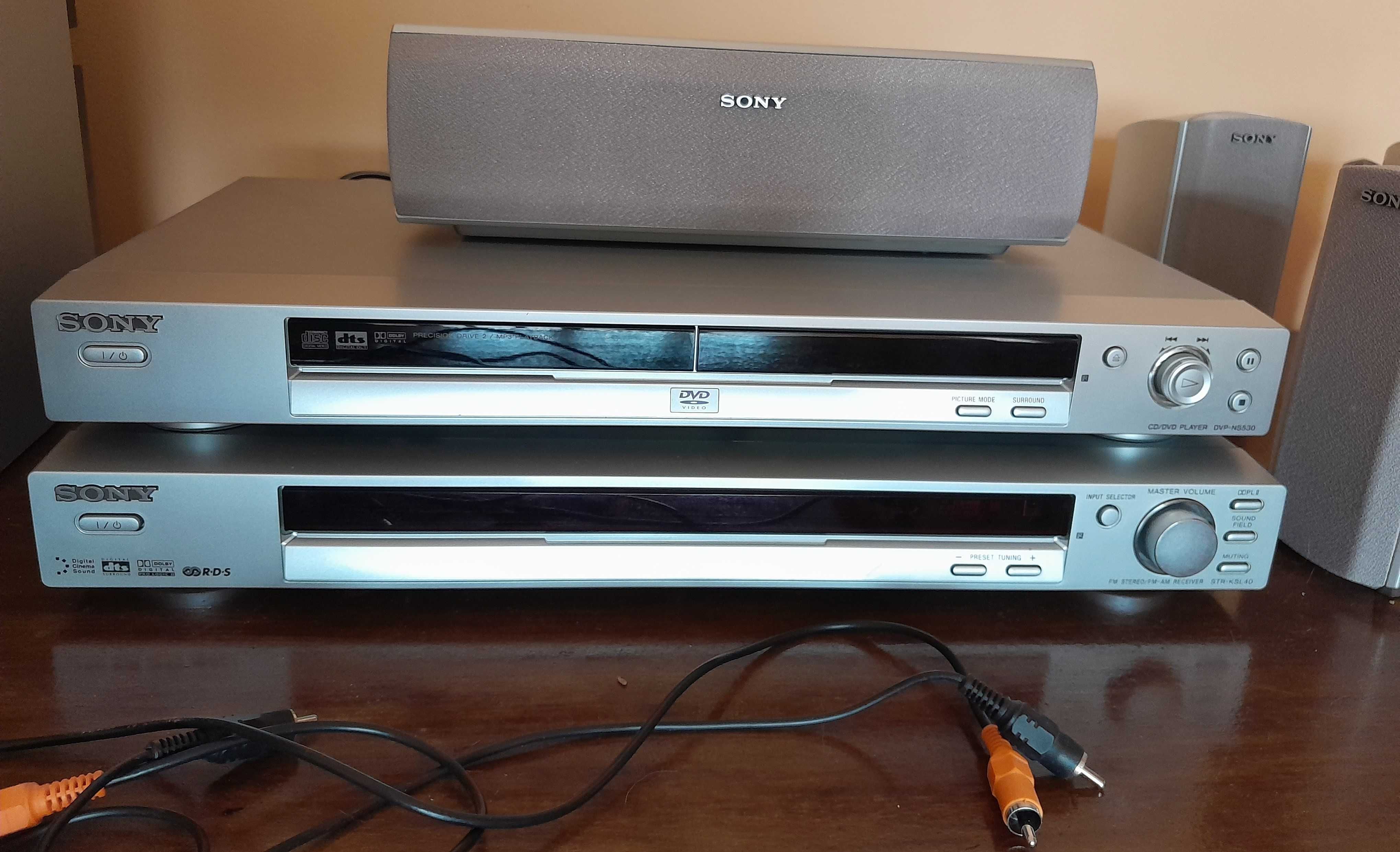 Домашний  кинотеатр Sony HT-SL40  акустика 5,1 + DVD  DVP-NS330