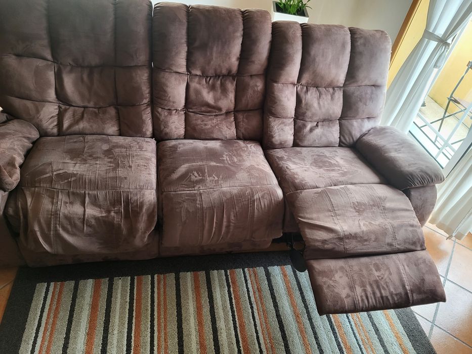 2 sofás extensíveis