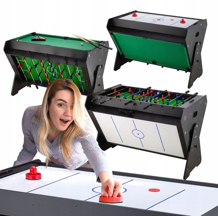 Piłkarzyki Cymbergaj mini bilard stół 3W1 Outtec