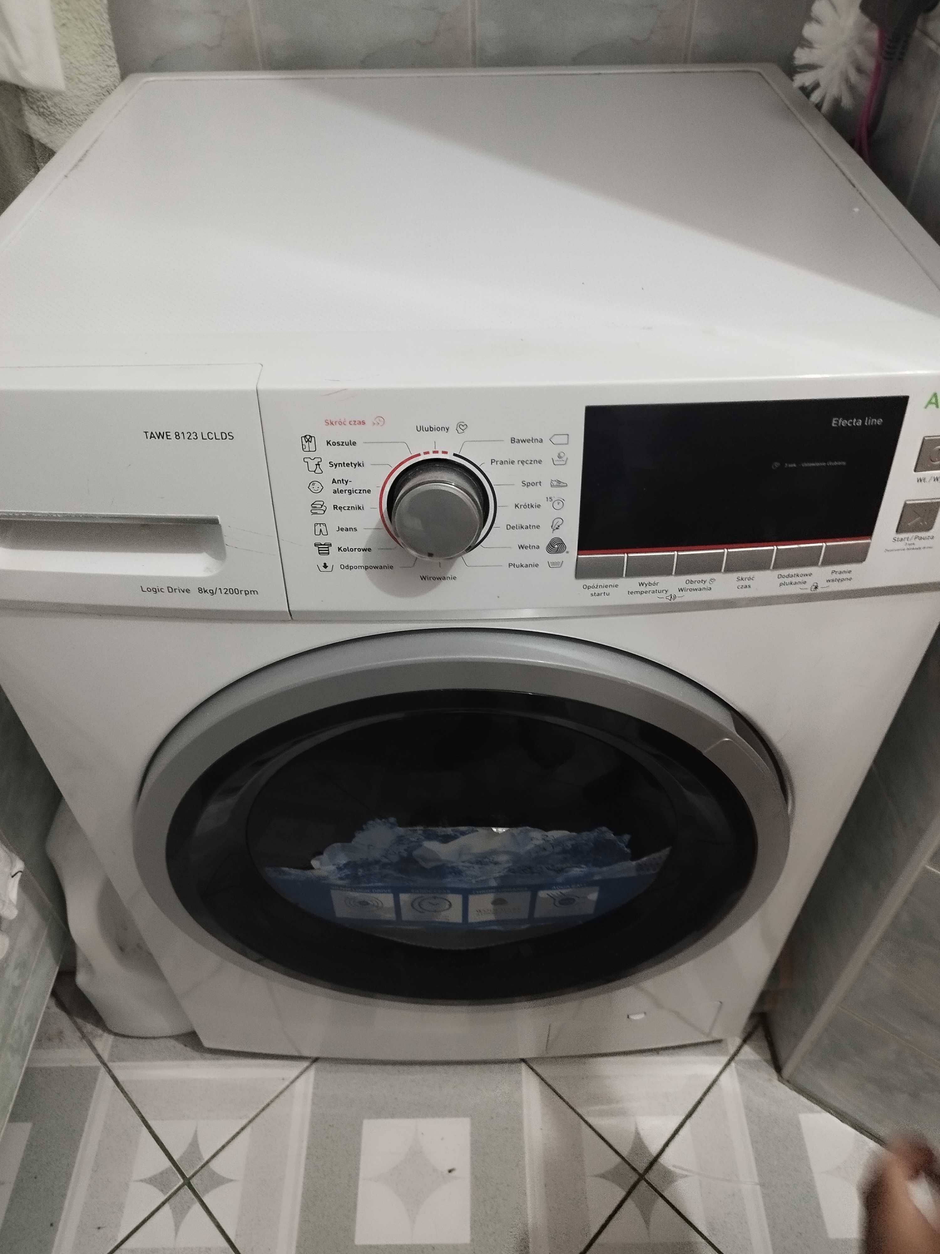 Pralka Amica Silnikiem Logic Drive
TAWE 8123 LCLDS Amica pralka 8kg