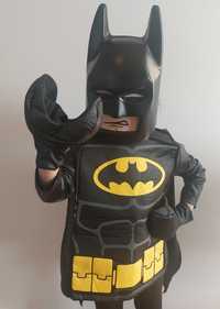 Strój Kostium Przebranie Lego Batman Batmana 104-116 S maska