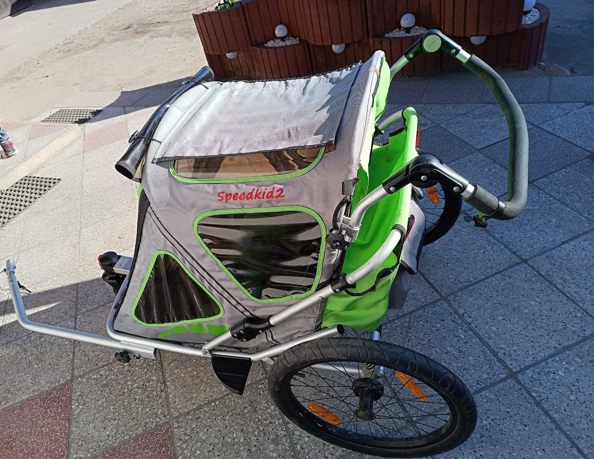 Przyczepka rowerowa Qeridoo Speedkid 2