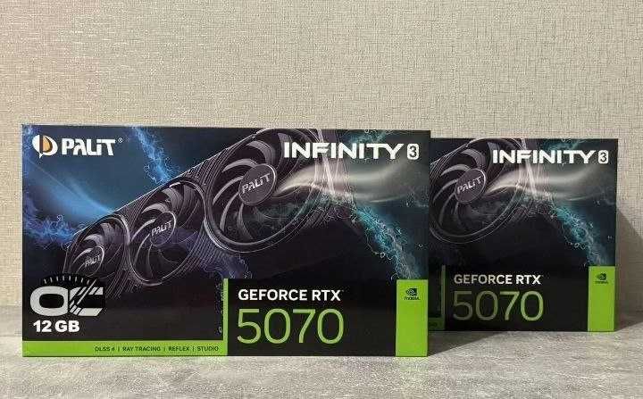 Відеокарта Palit GeForce RTX 5070 12GB INFINITY 3 OC
