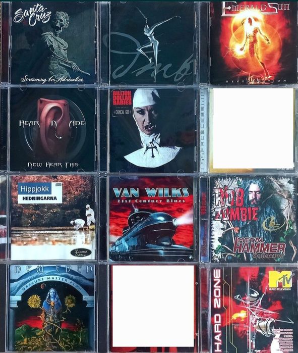 CD диски Alice Cooper, Smokie, Hanson  и др.